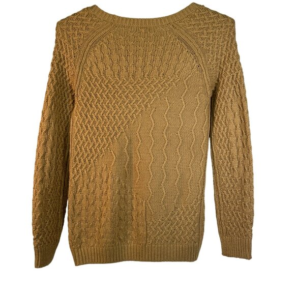 Mossimo Supply Co Size Medium Cable Knit Sweater MM Acrylic/Polyester - Picture 4 of 6